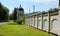 Ukraine, Hoshiv, convent of the Nativity of the Most Holy Mother of God of the Sisters of the Blessed Motherland, monastery fence