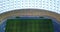 Ukraine, Kiev. May 19, 2018. National Sports Complex Olympic, stadium. Panoramic shooting from the drones, 4K resolution