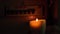 UKRAINE, Kyiv - OCT 15, 2022: Electricity wax ukraine candle blackout war off flame electric, for, electrical technology