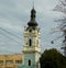 Ukraine, Lviv, bell tower of the Church of the Holy Spirit