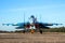 Ukrainian Air Force Sukhoi Su-27 Flanker fighter jet aircraft