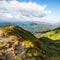 Ukrainian Carpathians landscape