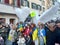 Ukrainian delegation with a dove of peace passed to LechterFest in Ravensburg