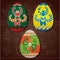 Ukrainian Easter egg pysanka.