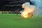 Ukrainian fans cast Fire on the field