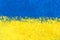 Ukrainian Flag. Be brave like Ukraine. Stay with Ukraine