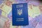 Ukrainian foreign passport.