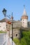 Ukrainian medieval fortress. Kamianets-Podilskyi Castle.