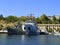 Ukrainian military ships docked in Sevastopol, Crimea