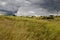 Ukrainian steppe and stunning cloudscape