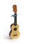 Ukulele and Capo isolated on white Clipping path included : does not include shadow.