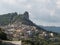 Ulassai, Nuoro, Sardinia, Italy, September 13, 2020: Cityscape of old pictoresque village Ulassai with limestone