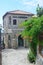 Ulcinj, Montenegro, June, 20, 2015. Hotel Palata Venezia is located in the historic old town building. Montenegro, city of Ulcinj