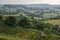 Uley - View over Downham Hill viewed from Uley Bury, Cotswold Outliers near Dursley, Gloucestershire