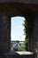 Ulmen, Germany - 08 09 2022: Castle window