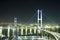 Ulsan Bridge and Factory Night View in Korea