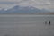 Ultima Esperanza Inlet and Sarmiento Mountain Range in the background.