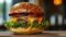 The Ultimate American Cheese Burger: Uniting Authenticity and Top Quality