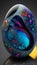 ultra detailed colorful 5d oval fractal, 3D graffiti, Graal glass, Black Sea, AI Generative