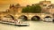 ULTRA HD 4k, real time, The Pont Neuf bridge in Paris
