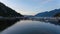 Ultra High Definition UHD 4k Time Lapse Movie of Moving Clouds with Water Reflection at Sunset in Horseshoe Bay BC 4096x2304