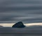 Ultra long exposure of islet in Faroe Islands