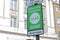 Ultra low emission ULEZ Zone sign London UK