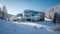 Ultra-Luxury Estate: Ski Slope, Ice Rink, & Electric Sports Car