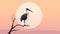Ultra Minimalist Illustration Of \\\'why Can Pelican Hammer Trees