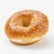 Ultra Realistic 4k Bagel With Cream Cheese And Sesame Seeds