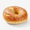 Ultra Realistic 4k Bagel On White Background - Photorealistic Vray Tracing