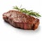 Ultra Realistic 4k Steak On White Background - High Definition