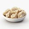 Ultra Realistic 8k Dumplings In Bowl On White Background