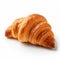 Ultra-realistic Croissant Photography On White Background