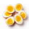 Ultra-realistic Eggs Photography On White Background For Real Estate Projects