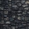 Ultra Realistic Medieval Stacked Stone Texture - Seamless Black Stone Wall Background