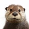 Ultra Realistic Otter Portrait In The Style Of Raphael Lacoste