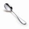 Ultra Realistic Silver Spoon With Understated Simplicity