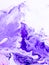 Ultra Violet abstract hand painted background