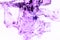 Ultra Violet fractal abstract background of the trend colour of the year