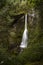 Ultra Wide Angle of Marymere Falls, Olympic National Park