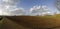 Ultra wide panoramic Country