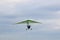 Ultralight airplane after take off