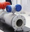 Ultrasonic flow meter for natural, process and domestic gas