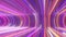 Ultraviolet Neon Laser Beam Lights Flow Inside Curved Reflection Room - 4K Seamless VJ Loop Motion Background Animation