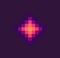 Ultraviolet Star, Shiny Award, Pixel Game Vector