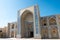 Ulugh Beg Madrasa in Bukhara, Uzbekistan. it is a part of the World Heritage Site.