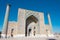 Ulugh Beg Madrasa at Registan in Samarkand, Uzbekistan. It is part of the World Heritage Site.