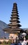 Ulun Danu Bratan, Bali Lake Temple, Pagoda like tower in Bali