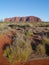 Uluru in the Australian red centre